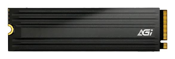 SSD AGI TECHNOLOGY 1500xTBW rating MTBF 2000000 h Read speed 7400 MB/s Write speed 6700 MB/s NVMe Yes PCI Express 4.0 M.2 2000 GB AGI2T0G44AI828-CB