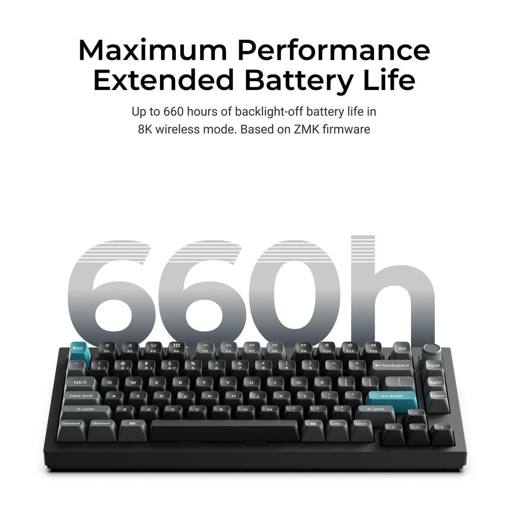KEYBOARD WRL Q1 ULTRA/BLACK Q1U-M1 KEYCHRON