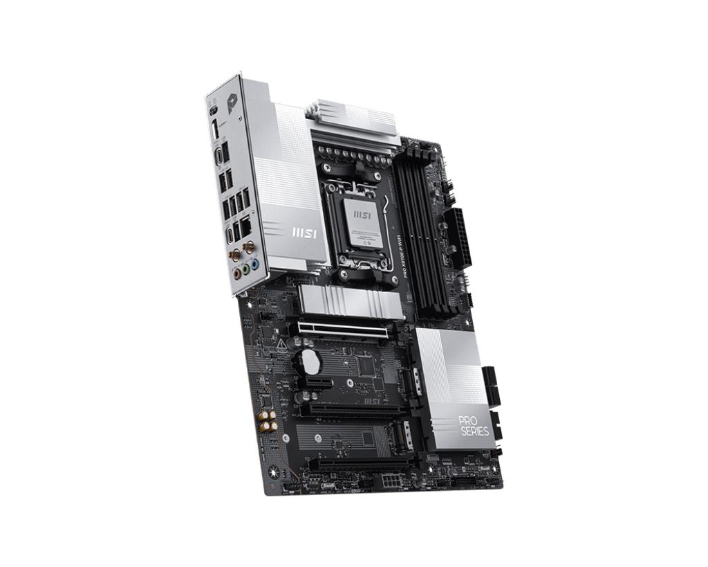 Mainboard MSI AMD X870E SAM5 ATX Memory DDR5 Memory slots 4 PROX870E-PWIFI