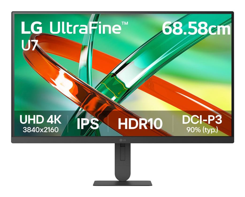 LCD Monitor LG 27 3840 x 2160 pixels 4K Ultra HD Native aspect ratio 16:9 LCD Flat 27U710B-B