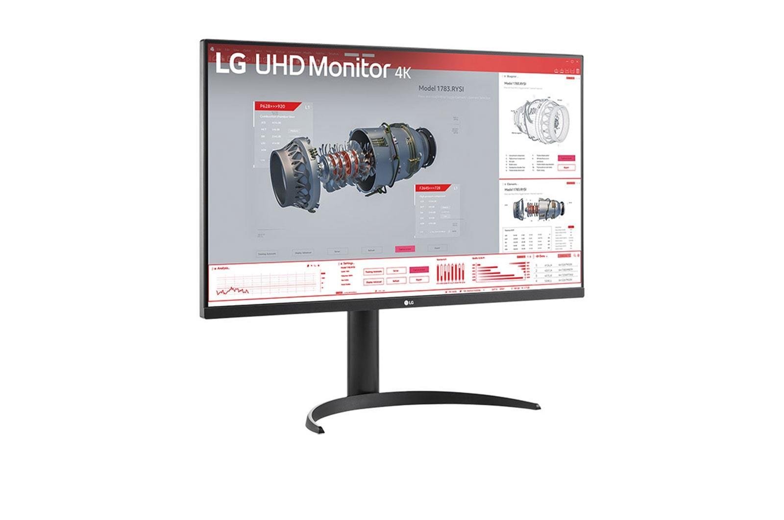 LCD Monitor LG 31.5 3840 x 2160 pixels 4K Ultra HD Flat 32BR55UK-B