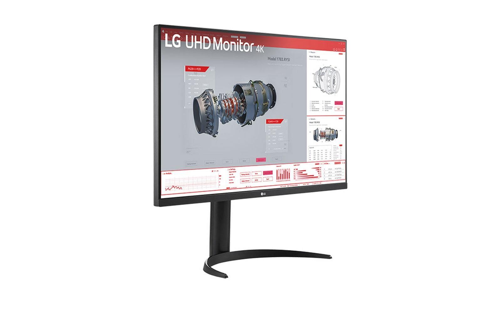 LCD Monitor LG 31.5 3840 x 2160 pixels 4K Ultra HD Flat 32BR55UK-B
