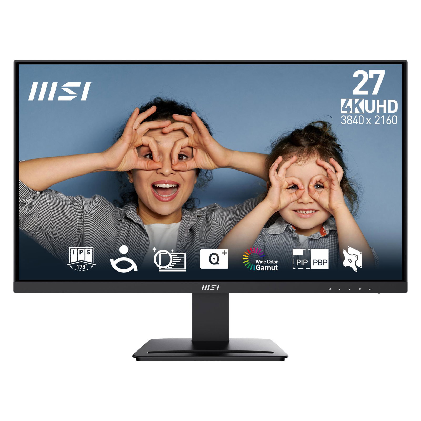 LCD Monitor MSI 27 3840 x 2160 pixels 4K Ultra HD Native aspect ratio 16:9 Flat PROMP273U