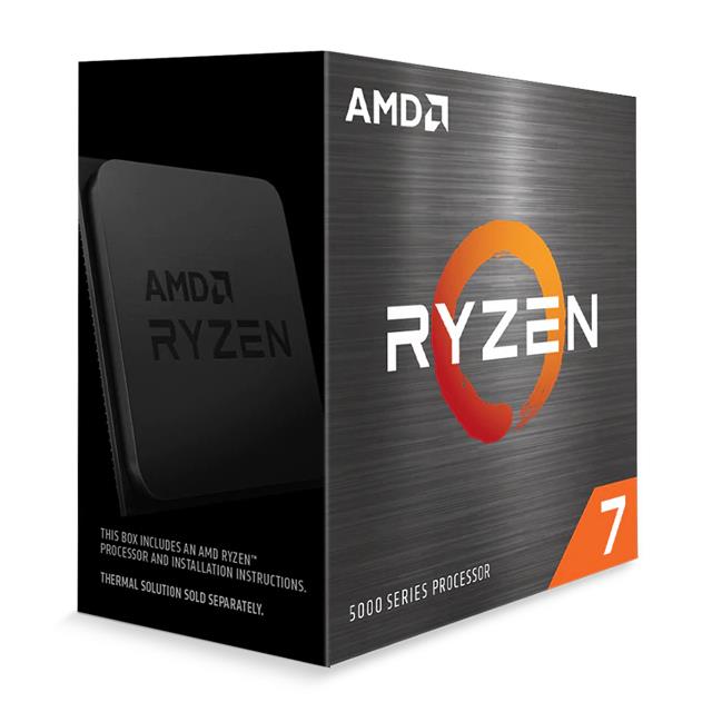 CPU AMD Desktop Ryzen 7 5800X Vermeer 3800 MHz Cores 8 32MB Socket SAM4 105 Watts BOX 100-100000063WOF