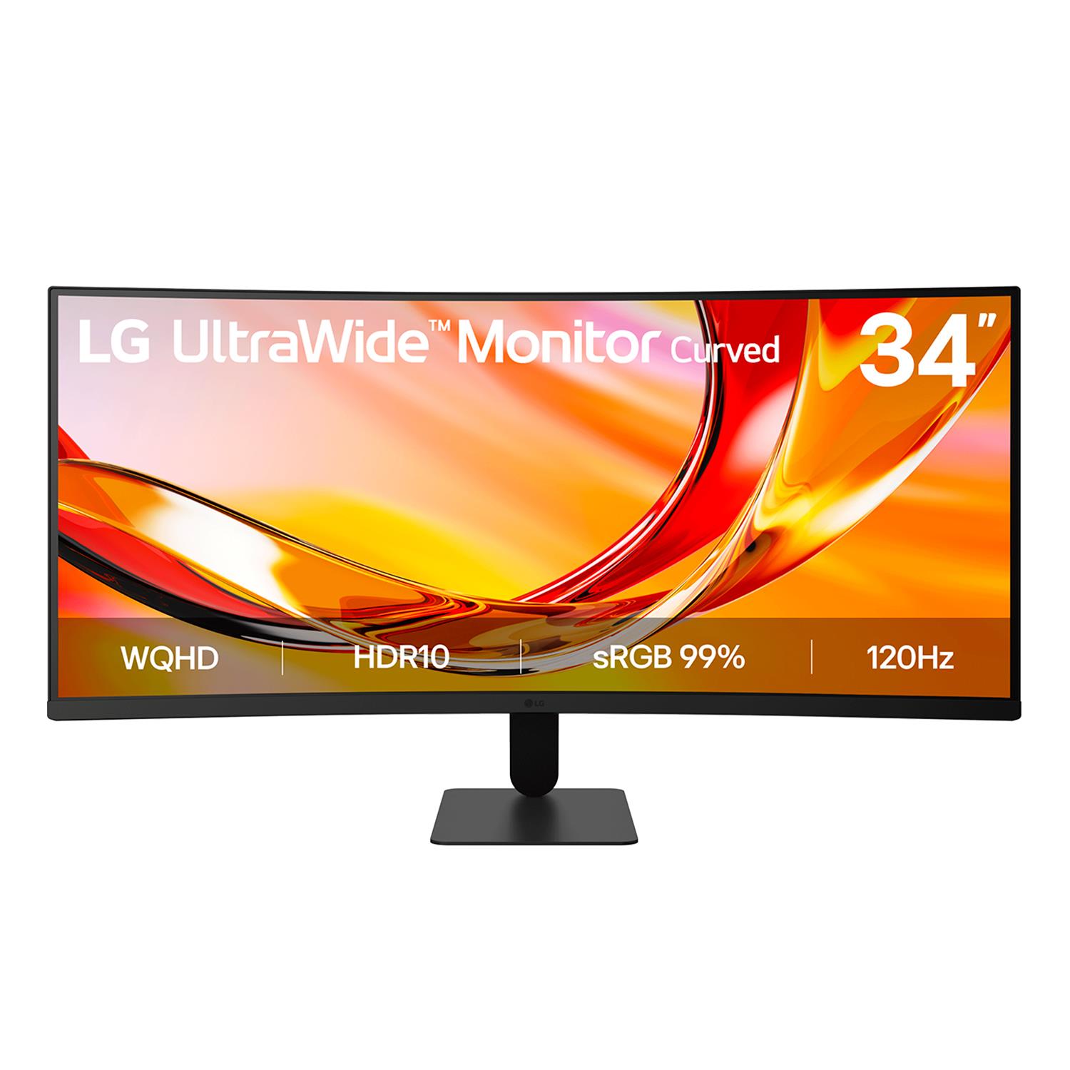 LCD Monitor LG 34 3440 x 1440 pixels UltraWide Quad HD Native aspect ratio 21:9 LCD Curved 34U601B-B
