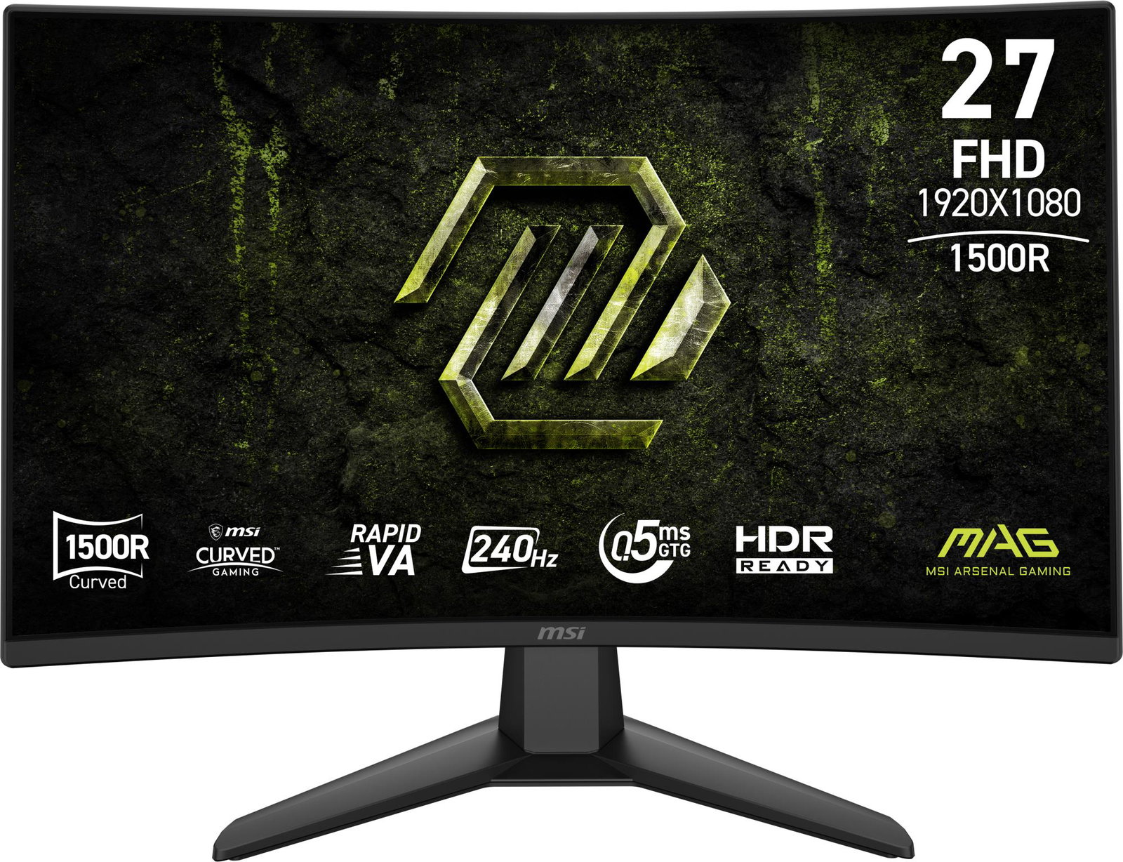 LCD Monitor MSI 27 1920 x 1080 pixels Full HD Native aspect ratio 16:9 Curved MAG274CFX24