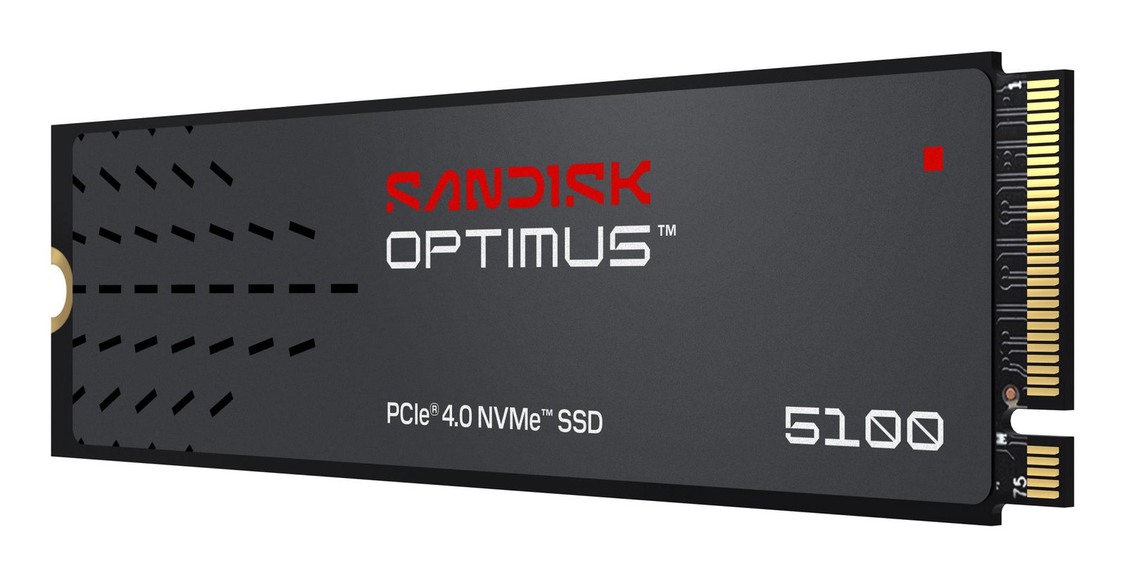 SSD SANDISK 600xTBW rating MTBF 1750000 h Read speed 7100 MB/s Write speed 6700 MB/s NVMe Yes PCI Express 4.0 M.2 1000 GB SDSP51100TAN-000E0