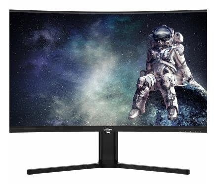 LCD Monitor DAHUA 31.5 2560 x 1440 pixels Quad HD Native aspect ratio 16:9 LCD Curved DHI-LM32-E330CA
