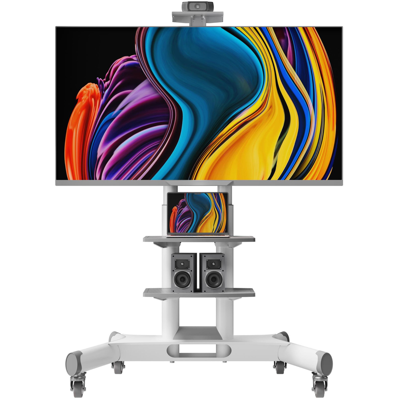 TV SET ACC MOBILE STAND/40-70/WHITE TS1552-W ONKRON