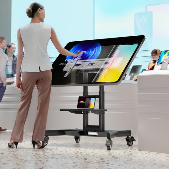 TV SET ACC MOBILE STAND/32-70/BLACK TS1350-B ONKRON