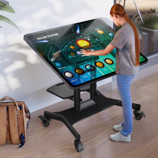 TV SET ACC MOBILE STAND/32-70/BLACK TS1350-B ONKRON
