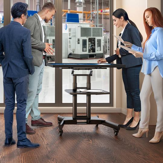 TV SET ACC MOBILE STAND/32-70/BLACK TS1350-B ONKRON
