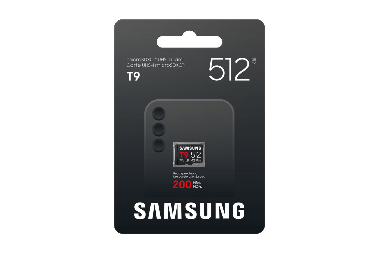 MEMORY MICRO SDXC T9 512GB/V30 MB-MH512T/WW SAMSUNG