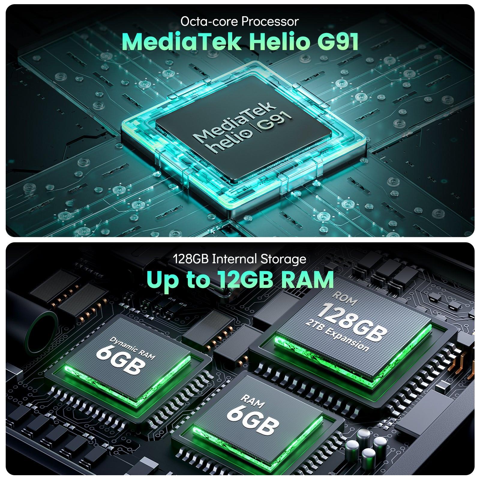 MOBILE PHONE ARMOR X31/6/128GB GREEN ULEFONE