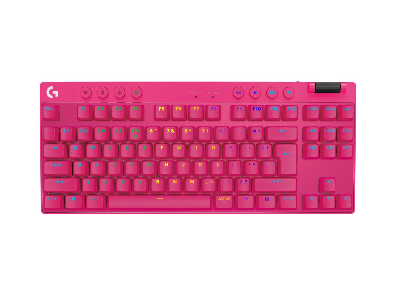 KEYBOARD WRL PRO X TKL/PINK 920-012159 LOGITECH