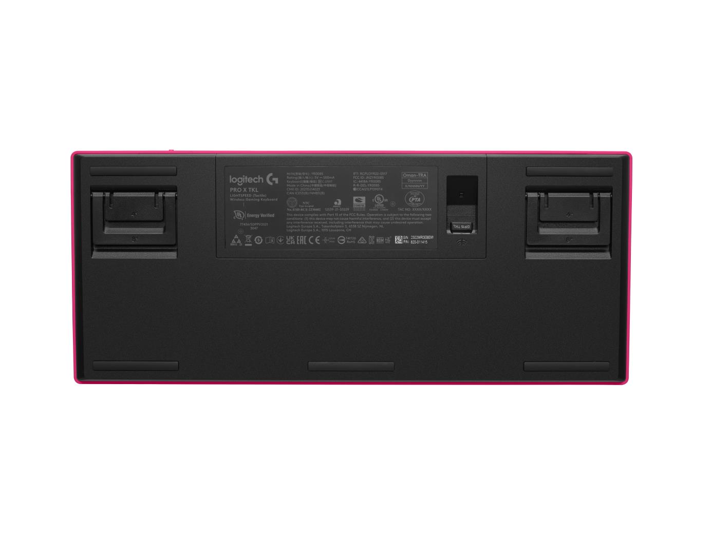 KEYBOARD WRL PRO X TKL/PINK 920-012159 LOGITECH