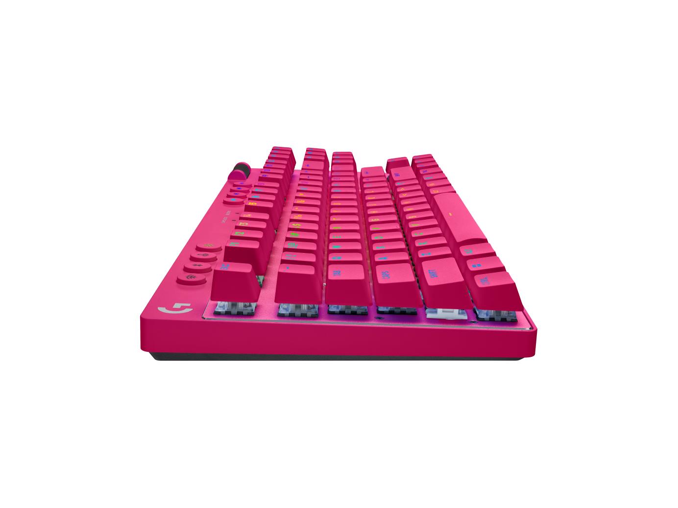 KEYBOARD WRL PRO X TKL/PINK 920-012159 LOGITECH