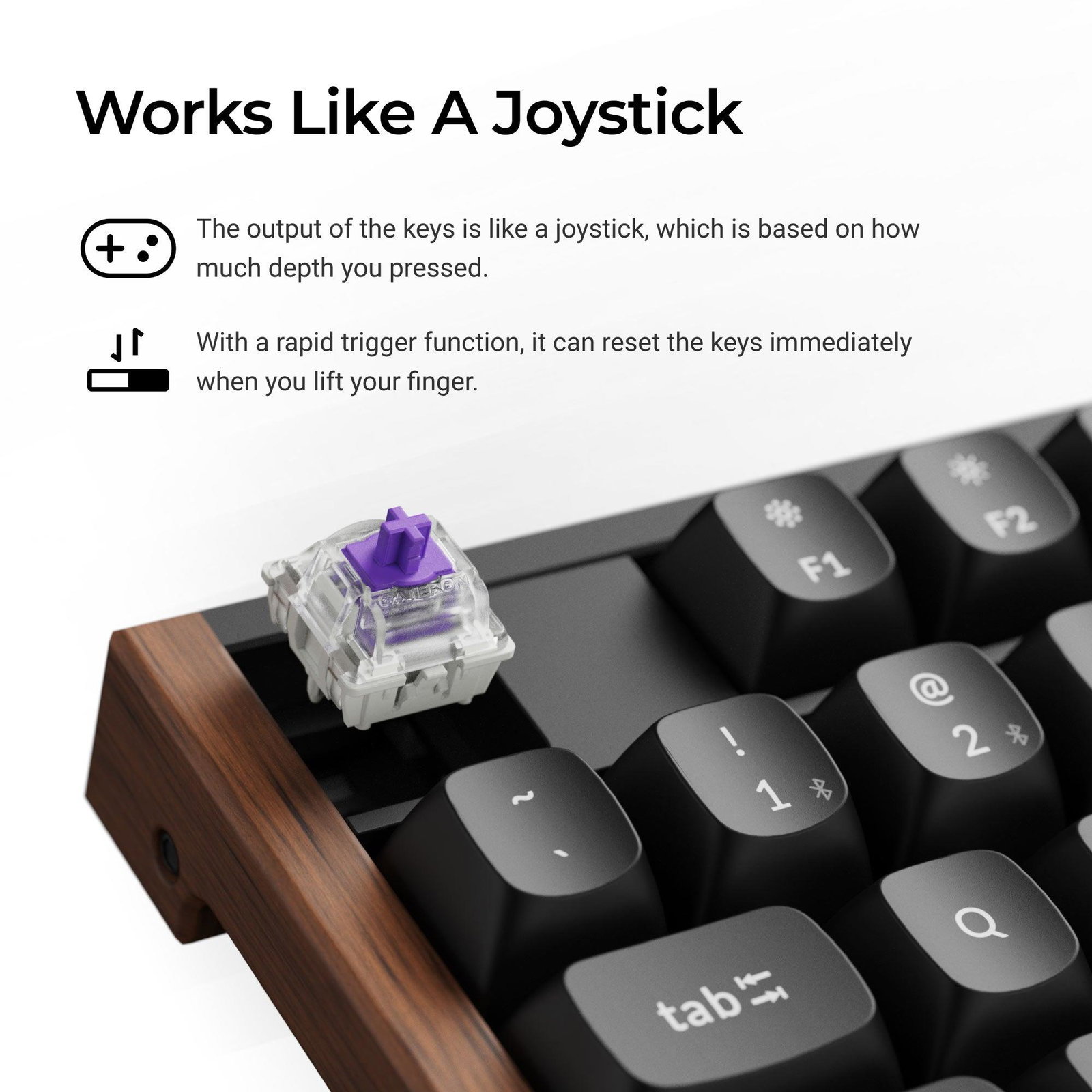 KEYBOARD WRL K10 HE SPECIAL ED/WHITE K10H-Q1 KEYCHRON