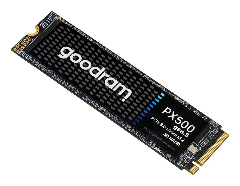 SSD GOODRAM 600xTBW rating MTBF 1500000 h Read speed 3300 MB/s Write speed 2700 MB/s NVMe Yes PCI Express 3.0 M.2 1000 GB SSDPR-PX500-01T-80-G3