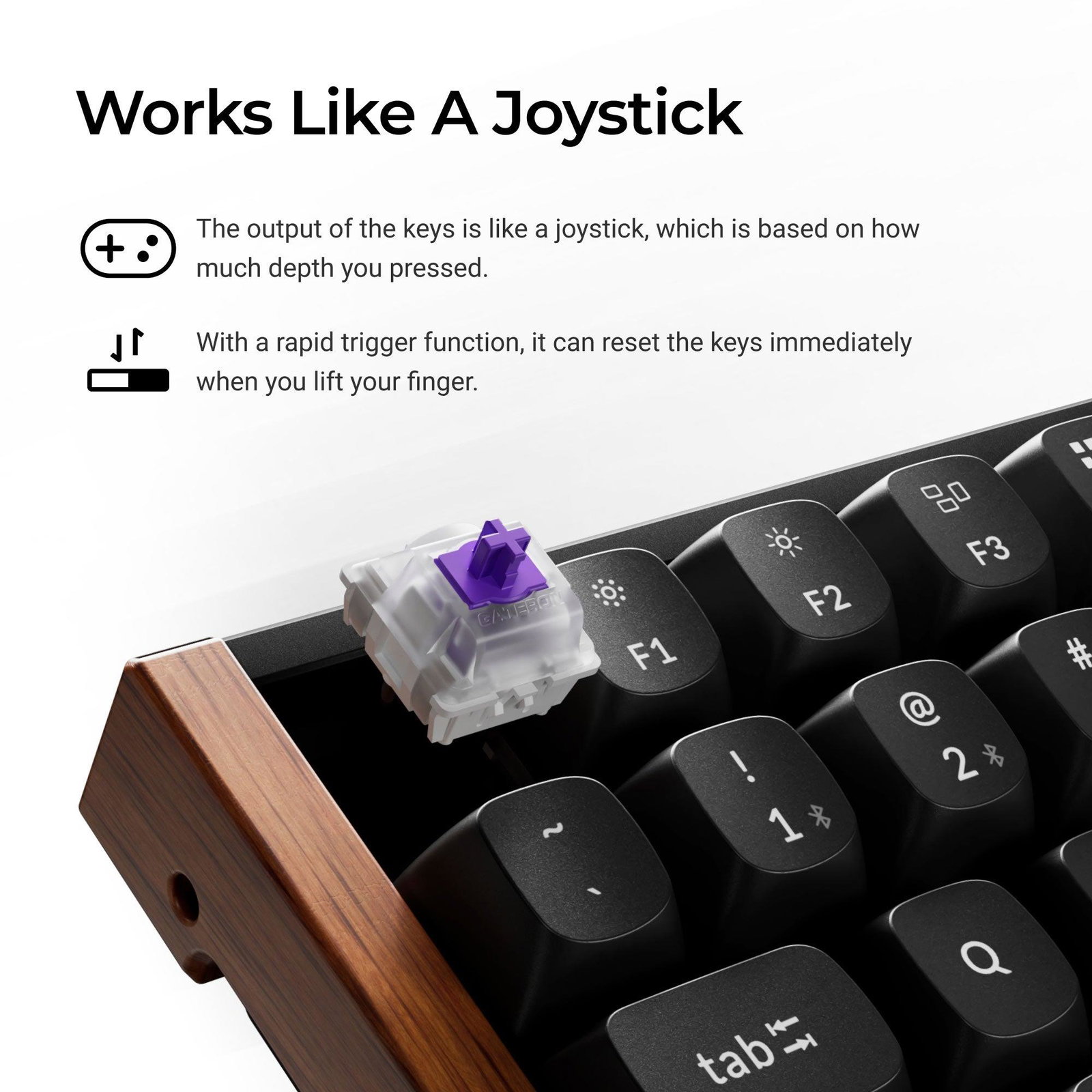 KEYBOARD WRL K2 HE SPECIAL ED./BLACK K2H-F1 KEYCHRON