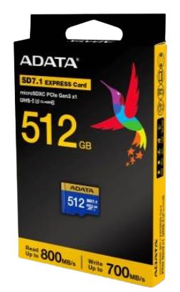 MEMORY MICRO SDXC 512GB SD7.1/UD512GEX3L1-C ADATA