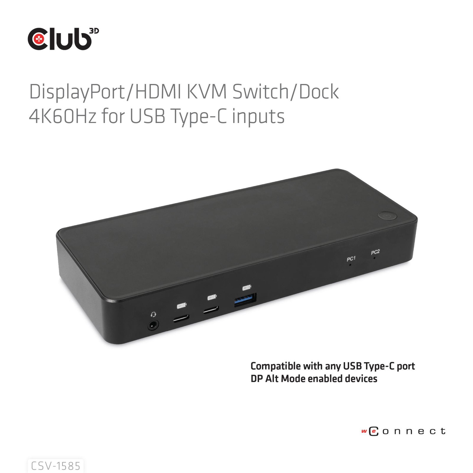 NB ACC DOCKING STATION/USB-C 120W CSV-1585 CLUB3D