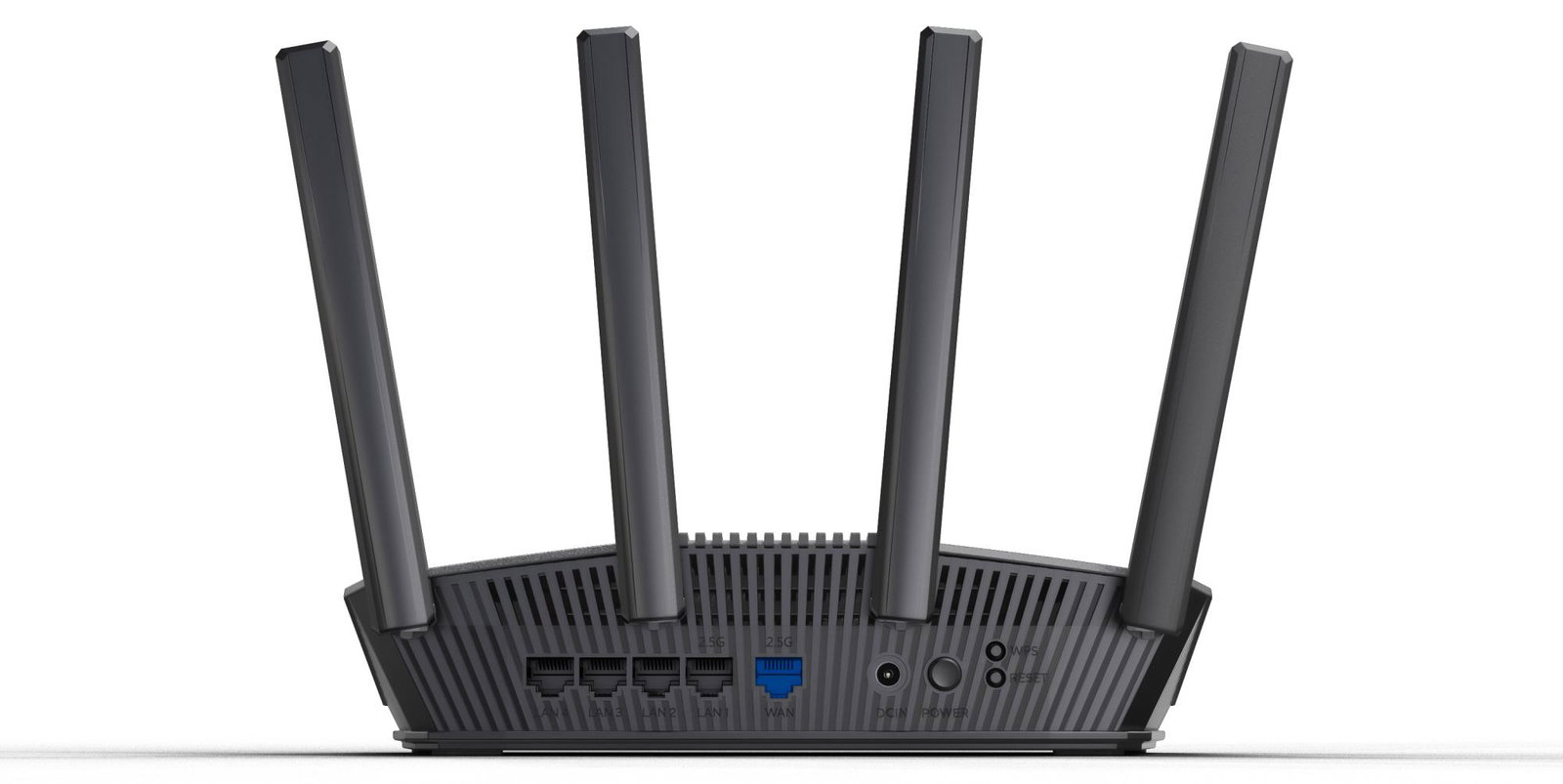 Wireless Router ASUS RT-BE59 BE5000 Wi-Fi 7 (802.11be) Data speed 5000 Mbit/s Ethernet WAN Yes WAN connection type RJ-45 Ethernet LAN Yes 5xLAN ports RT-BE59