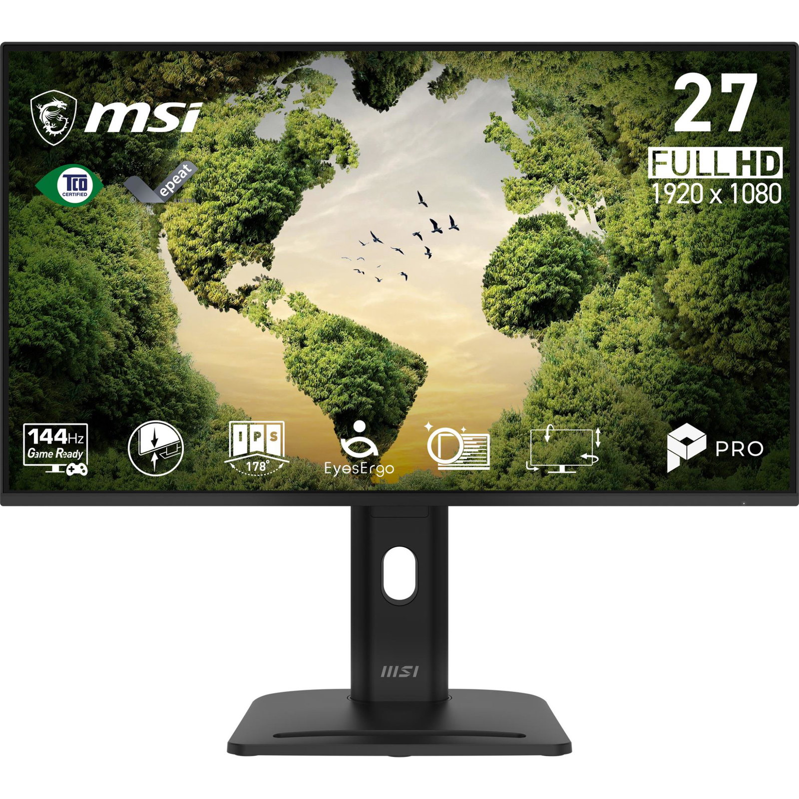 LCD Monitor MSI 27 1920 x 1080 pixels Full HD Native aspect ratio 16:9 LCD Flat PROMP275PGNE14