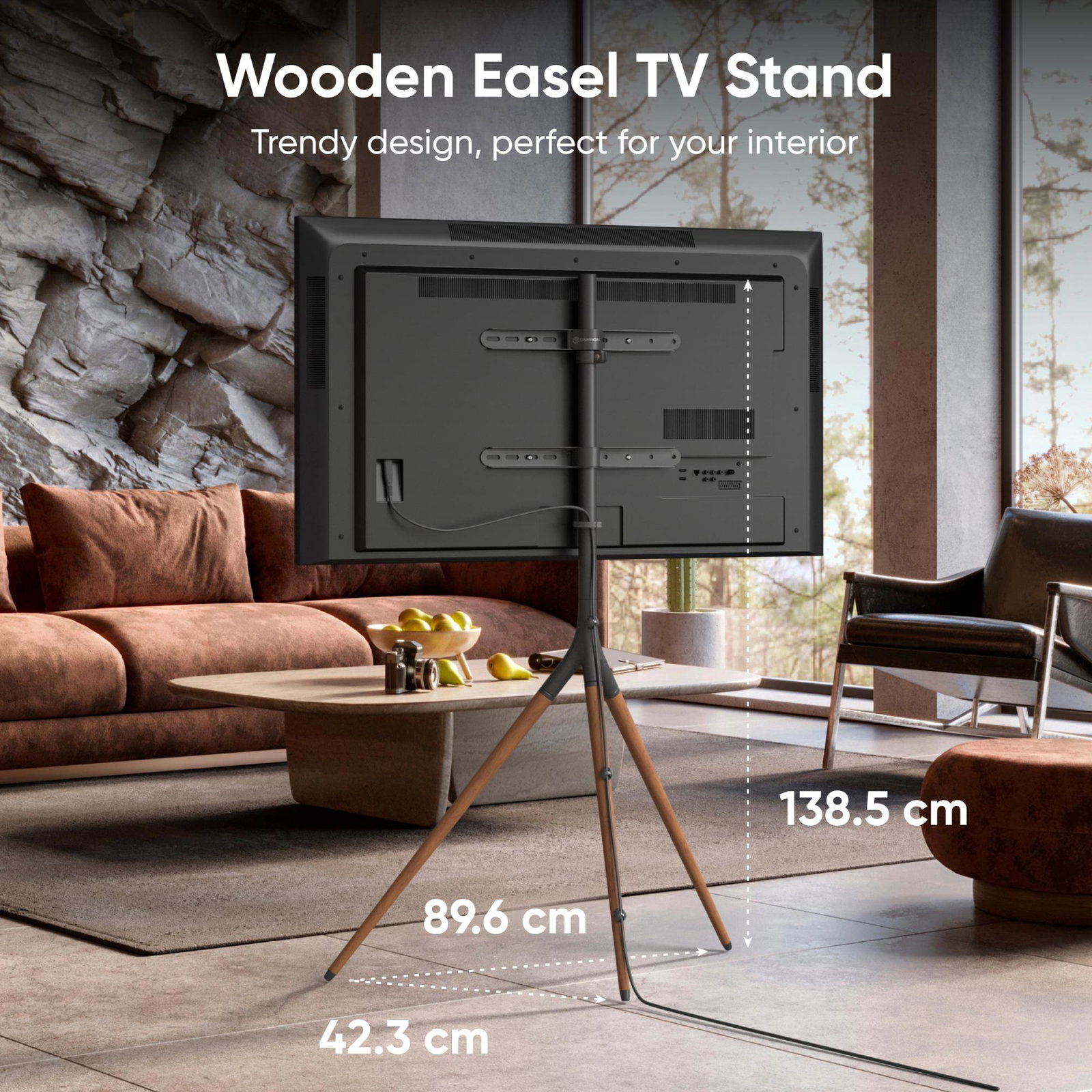 TV SET ACC FLOOR STAND /32-65/BLACK TS1220-B ONKRON