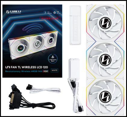 CASE FAN 120MM WRL REVERSE 3PC/G99.12RTLLCD1W3W.00 LIAN LI