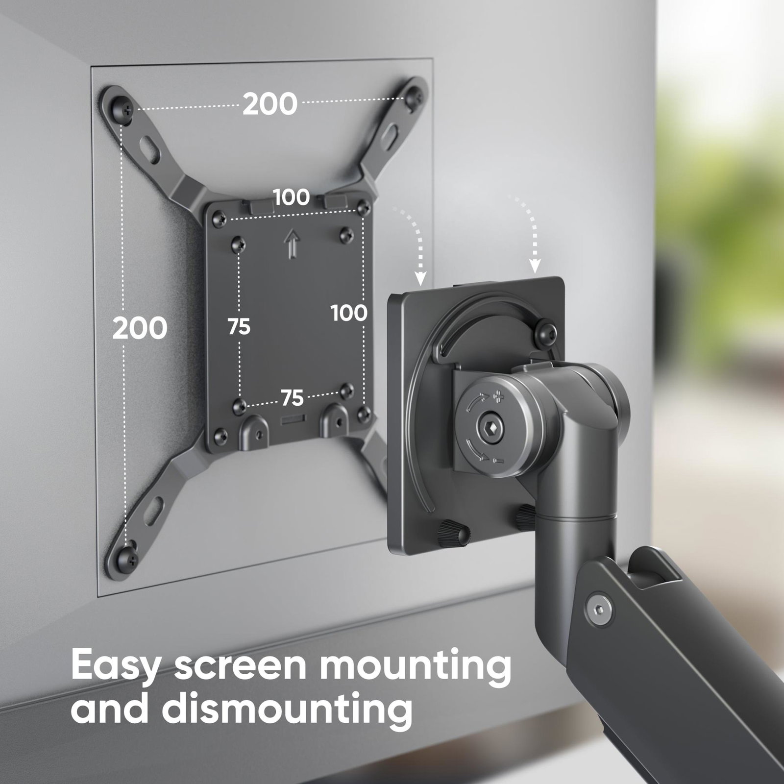 MONITOR ACC DESK MOUNT/17-57 BLACK G130-B ONKRON