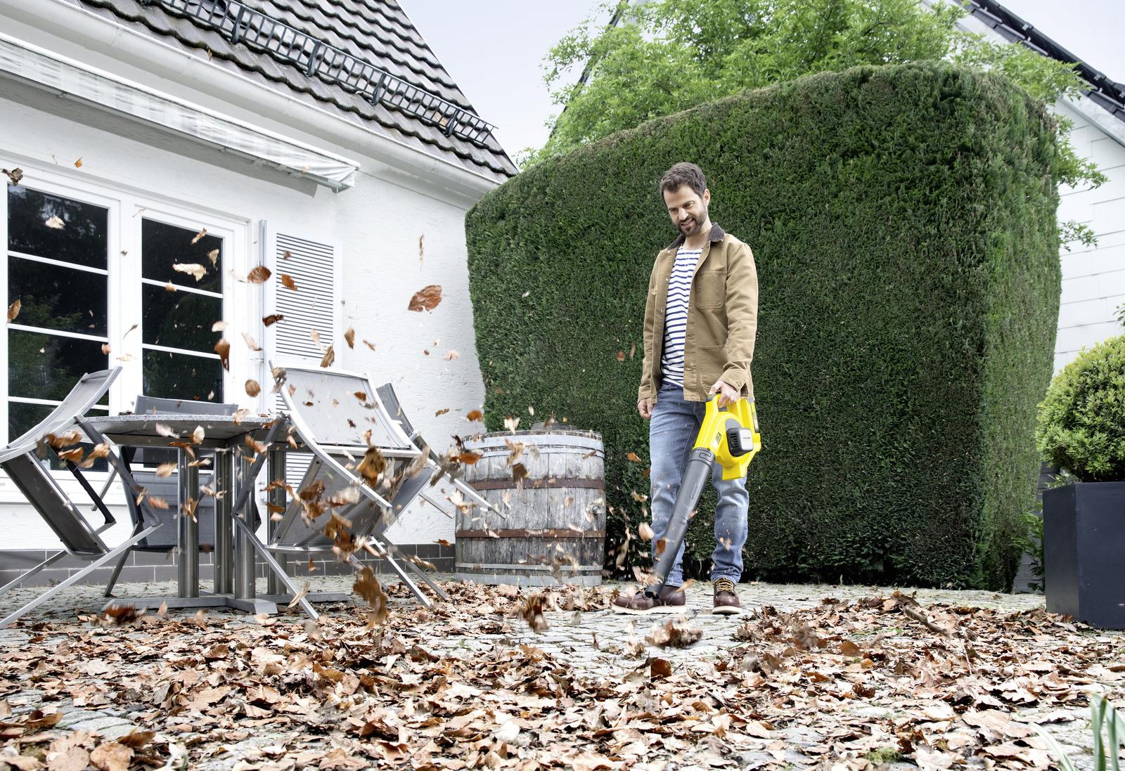 CORDLESS LEAF BLOWER LBL 2/BATT. SET 1.445-110.0 KARCHER