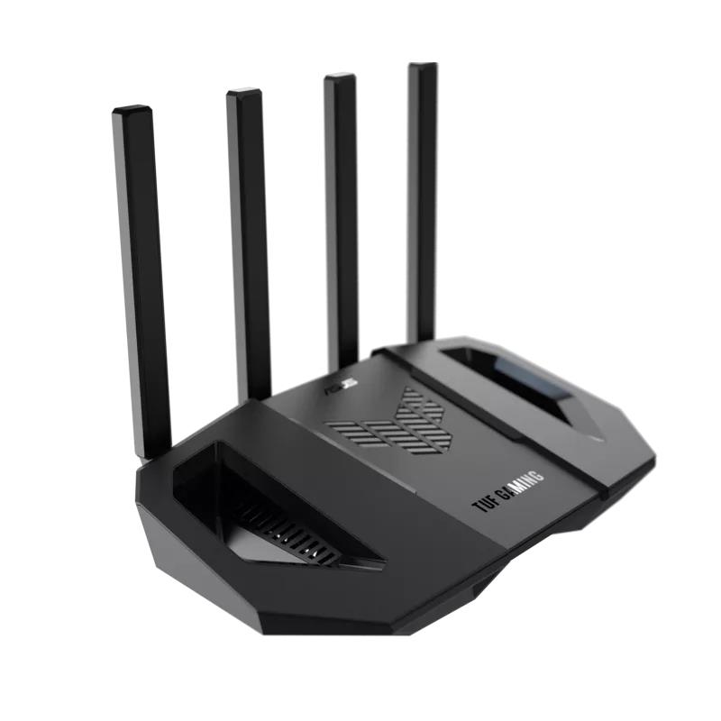 Wireless Router ASUS Wi-Fi 7 (802.11be) Data speed 2882 Mbit/s Ethernet WAN Yes WAN connection type RJ-45 Ethernet LAN Yes 5xLAN ports USB port Yes TUFGAMINGBE3600