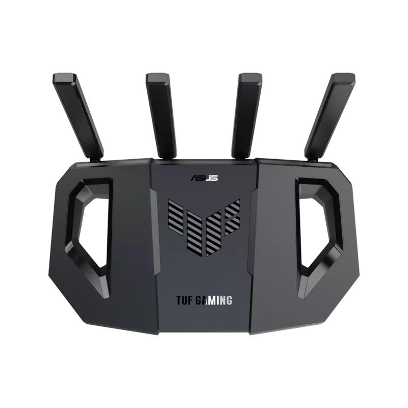 Wireless Router ASUS Wi-Fi 7 (802.11be) Data speed 2882 Mbit/s Ethernet WAN Yes WAN connection type RJ-45 Ethernet LAN Yes 5xLAN ports USB port Yes TUFGAMINGBE3600
