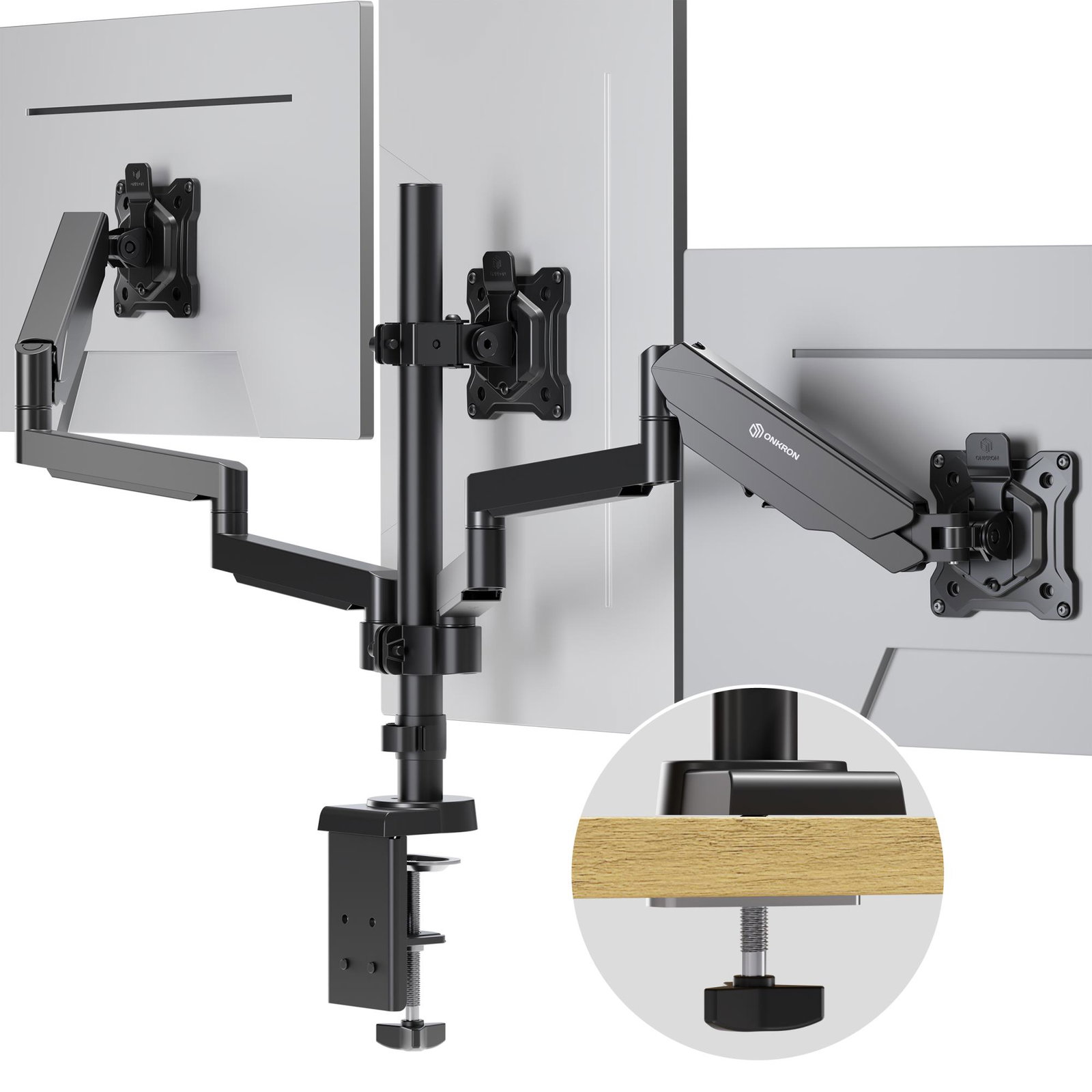 MONITOR ACC DESK MOUNT/13-32 BLACK G280-B ONKRON