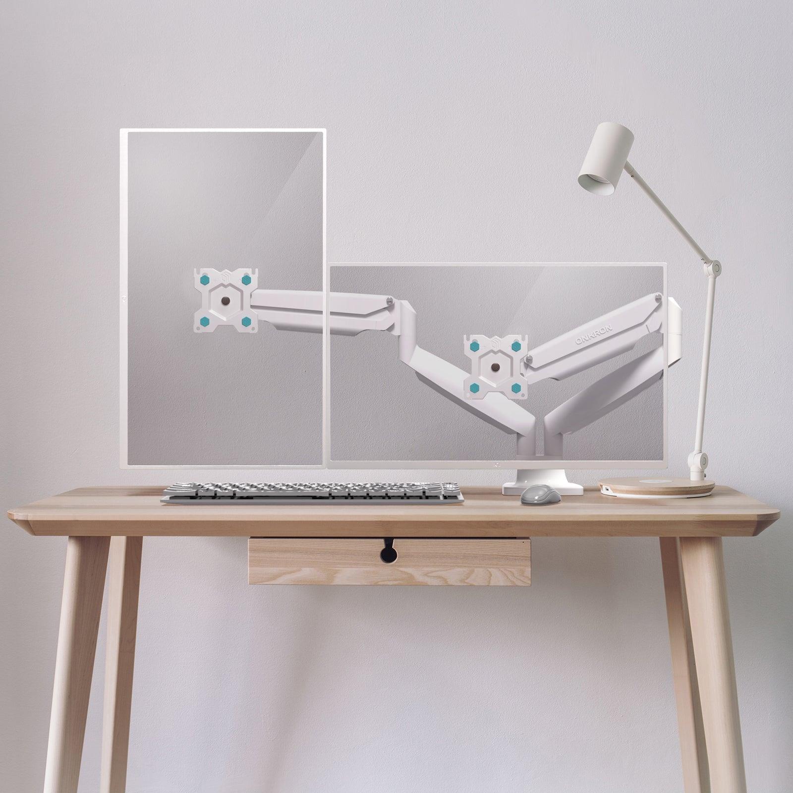 MONITOR ACC DESK MOUNT/13-32 WHITE G200-W ONKRON