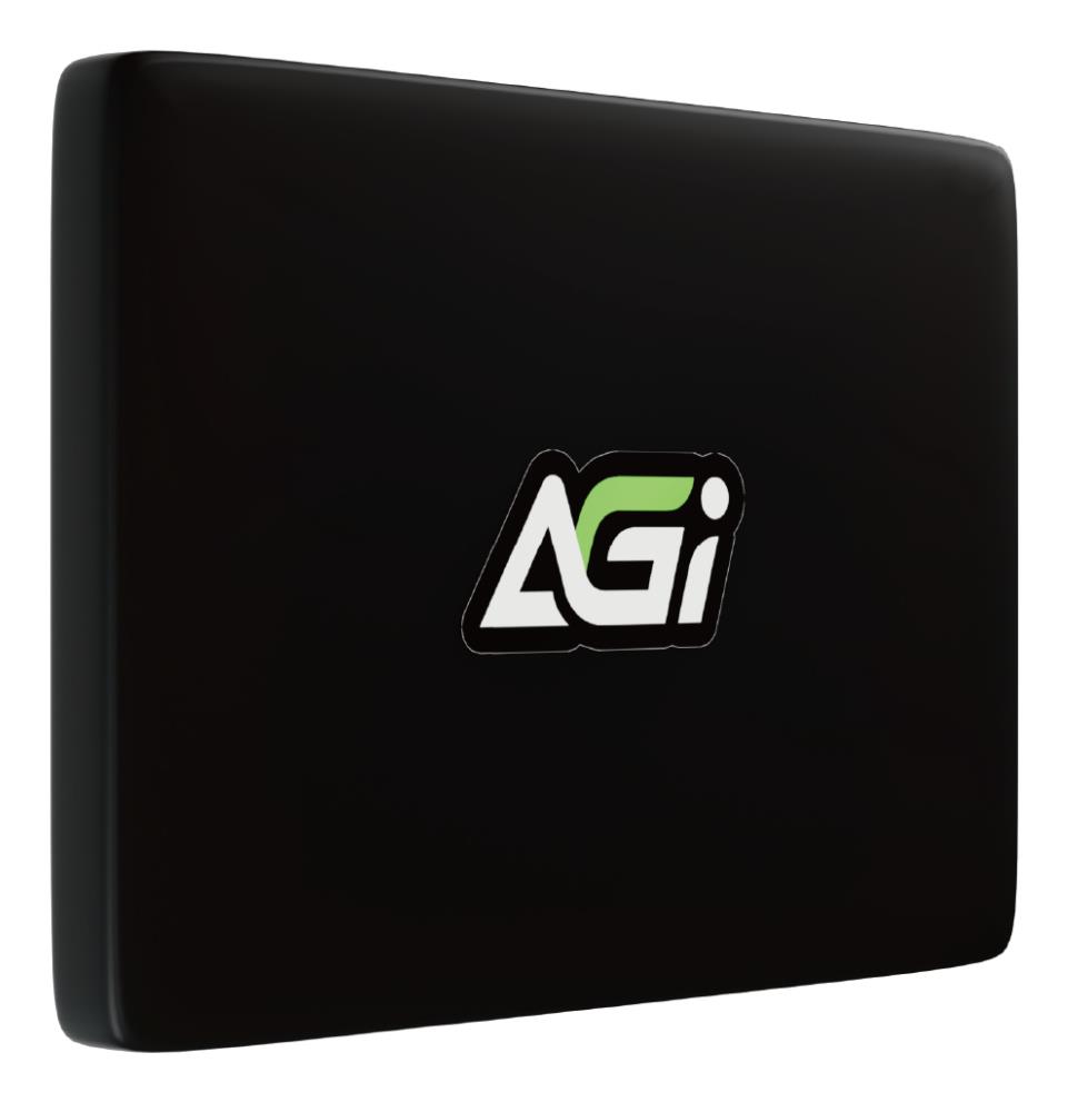 SSD AGI TECHNOLOGY 1000 GB Serial ATA III Write speed 510 MB/s Read speed 550 MB/s Hanging box 2.5 MTBF 1500000 h AGI1T0G25AI238-CB