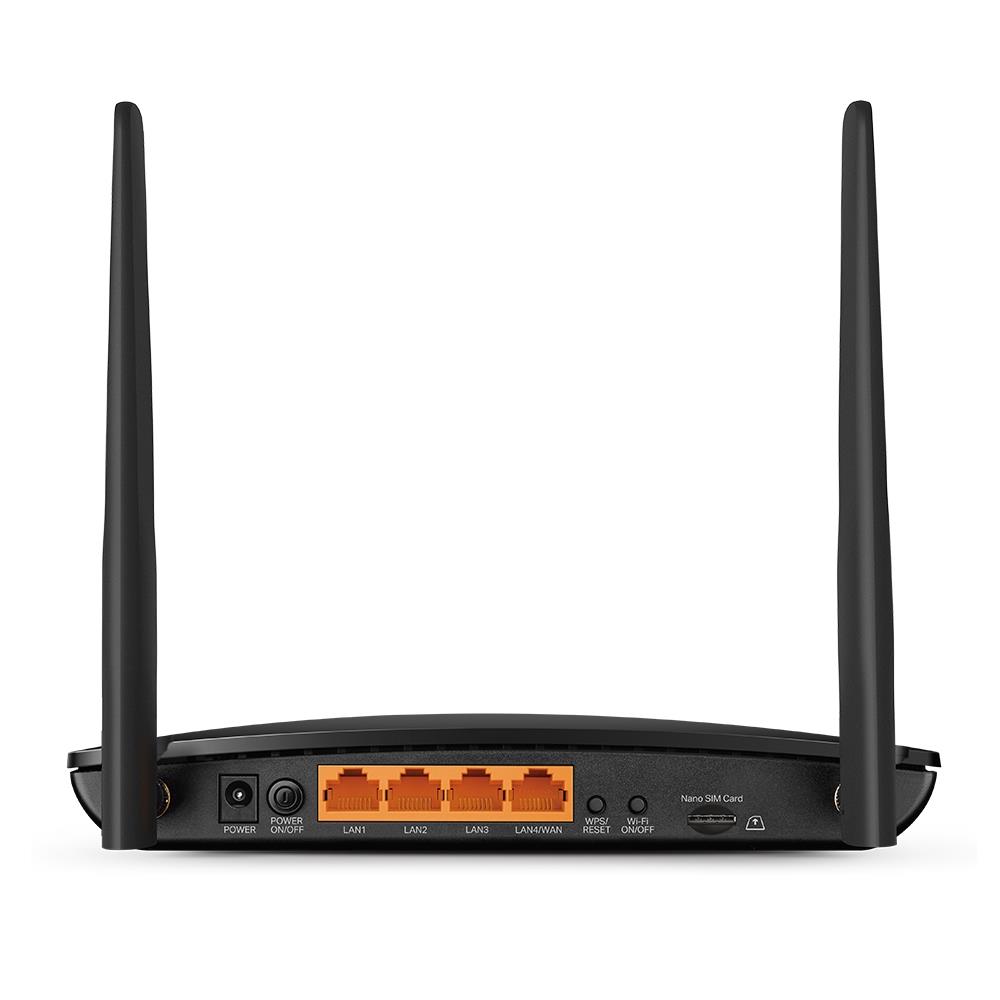 Wireless Router TP-LINK Wireless Router 1200 Mbps IEEE 802.11a IEEE 802.11 b/g IEEE 802.11n IEEE 802.11ac 3x10/100/1000M LAN \ WAN ports 1 Number of antennas 2 4G ARCHERMR500