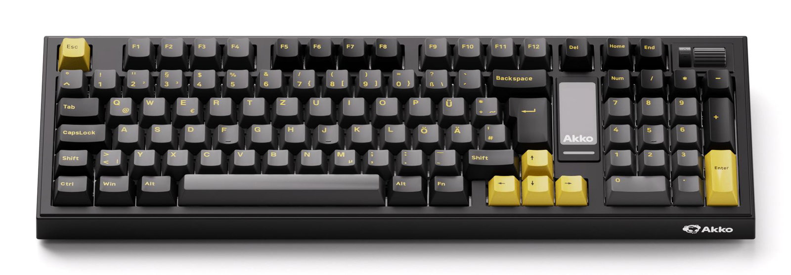 KEYBOARD WRL 5098B/BLACK/GOLD 6925758631921 AKKO