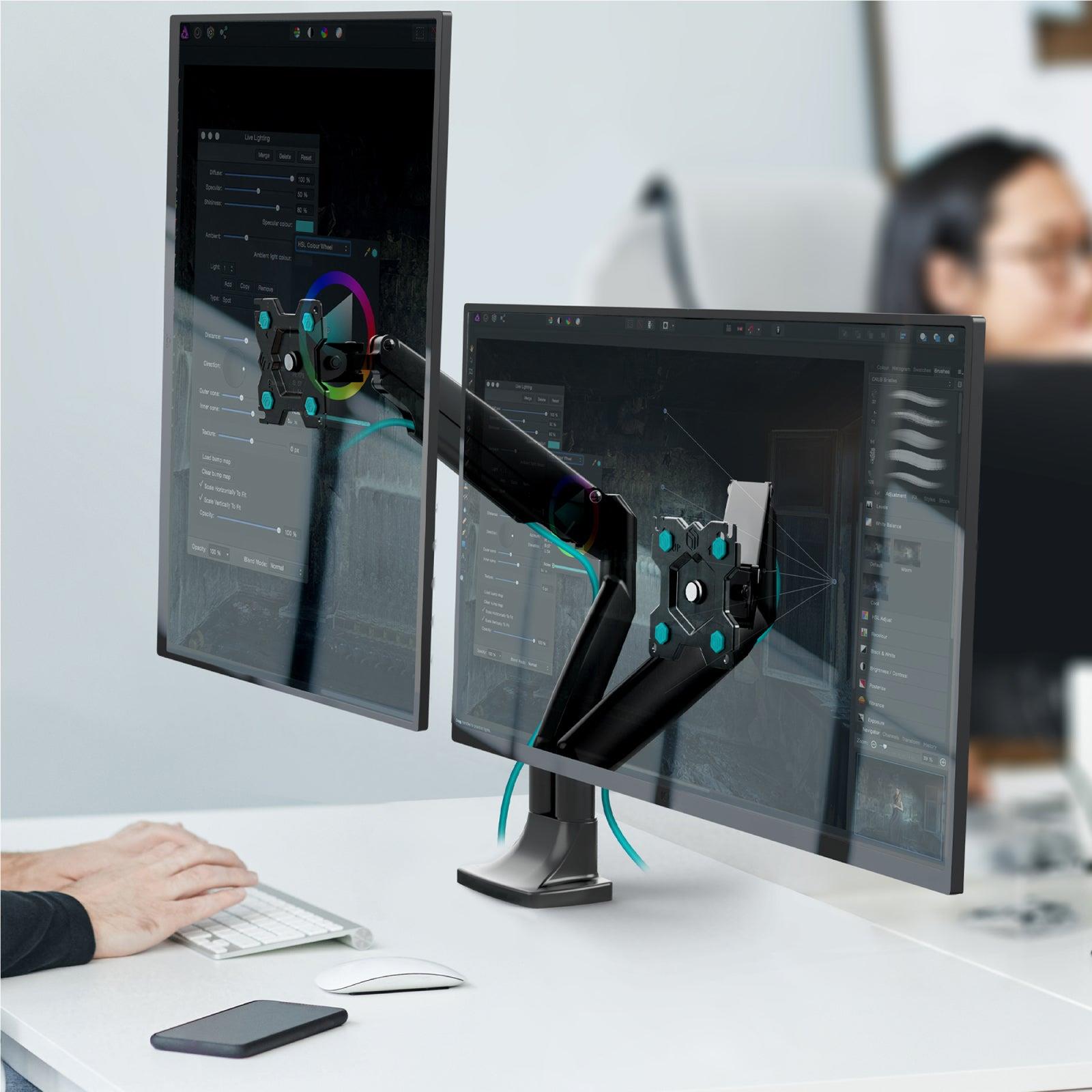 MONITOR ACC DESK MOUNT/13-32 BLACK G200-B ONKRON
