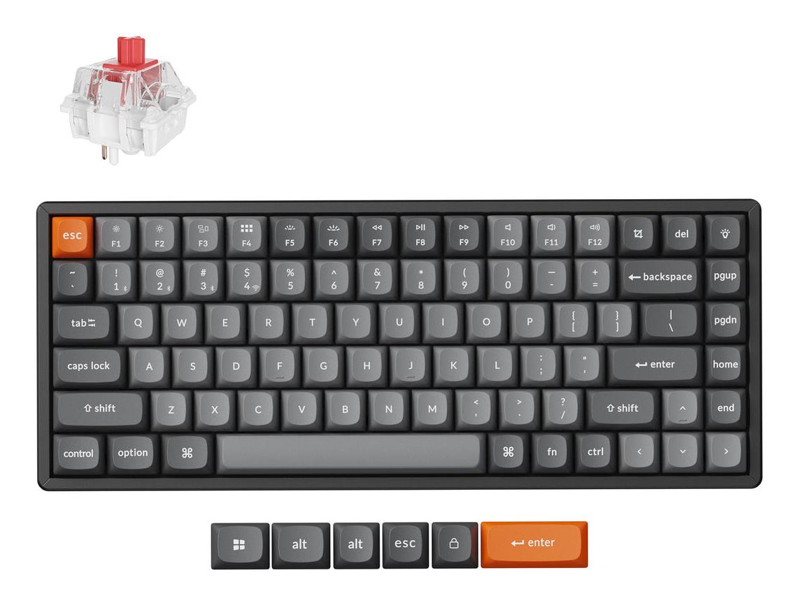 KEYBOARD WRL K2 MAX RGB/BLACK K2M-J1 KEYCHRON
