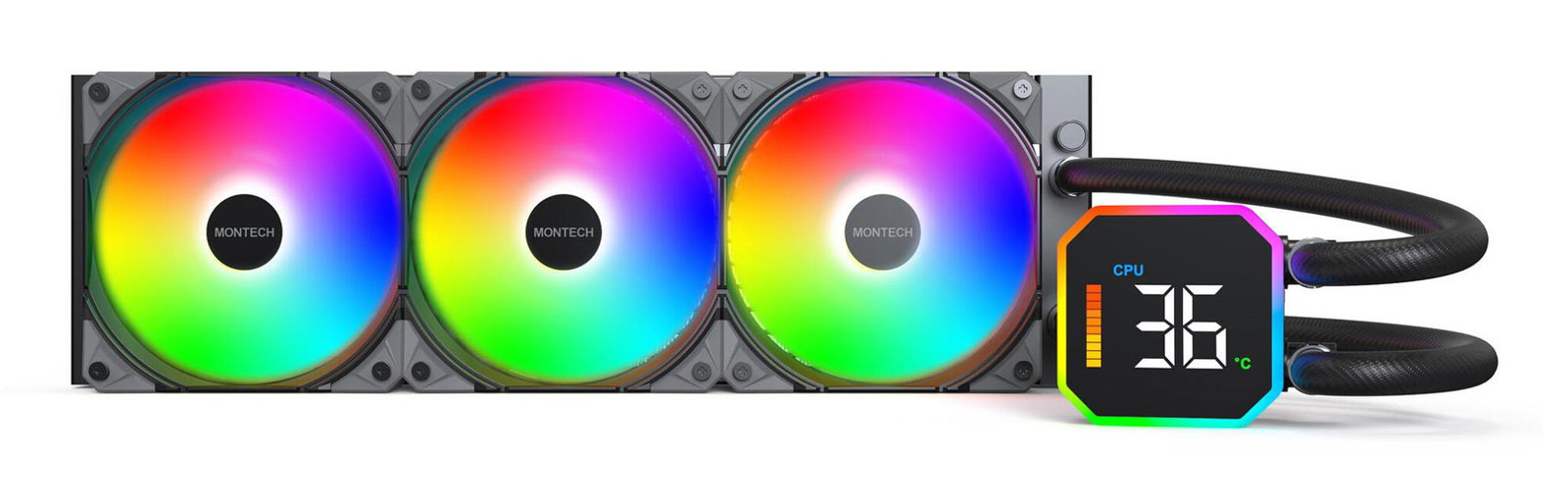CPU COOLER MULTI SOCKET BLACK/HYPERFLOW DIGITAL 360 MONTECH
