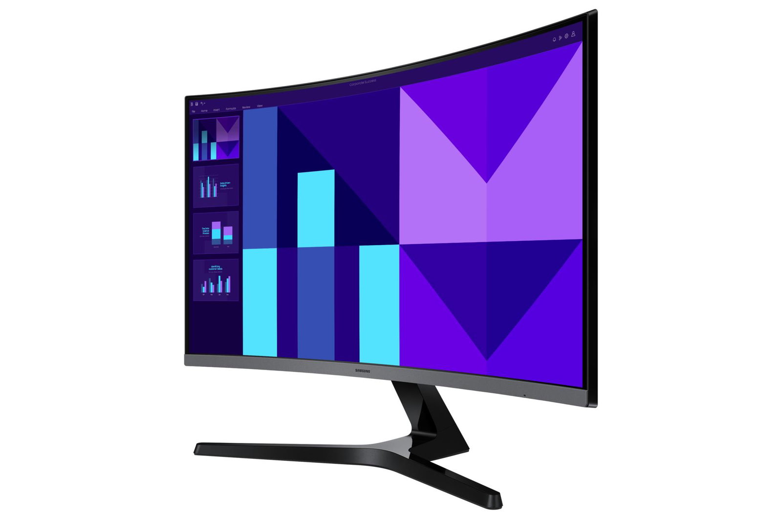 LCD Monitor SAMSUNG LS27D390GAUXEN 27 Business/Curved Tilt Matte Panel VA 1920x1080 16:9 100Hz 4 ms LS27D390GAUXEN