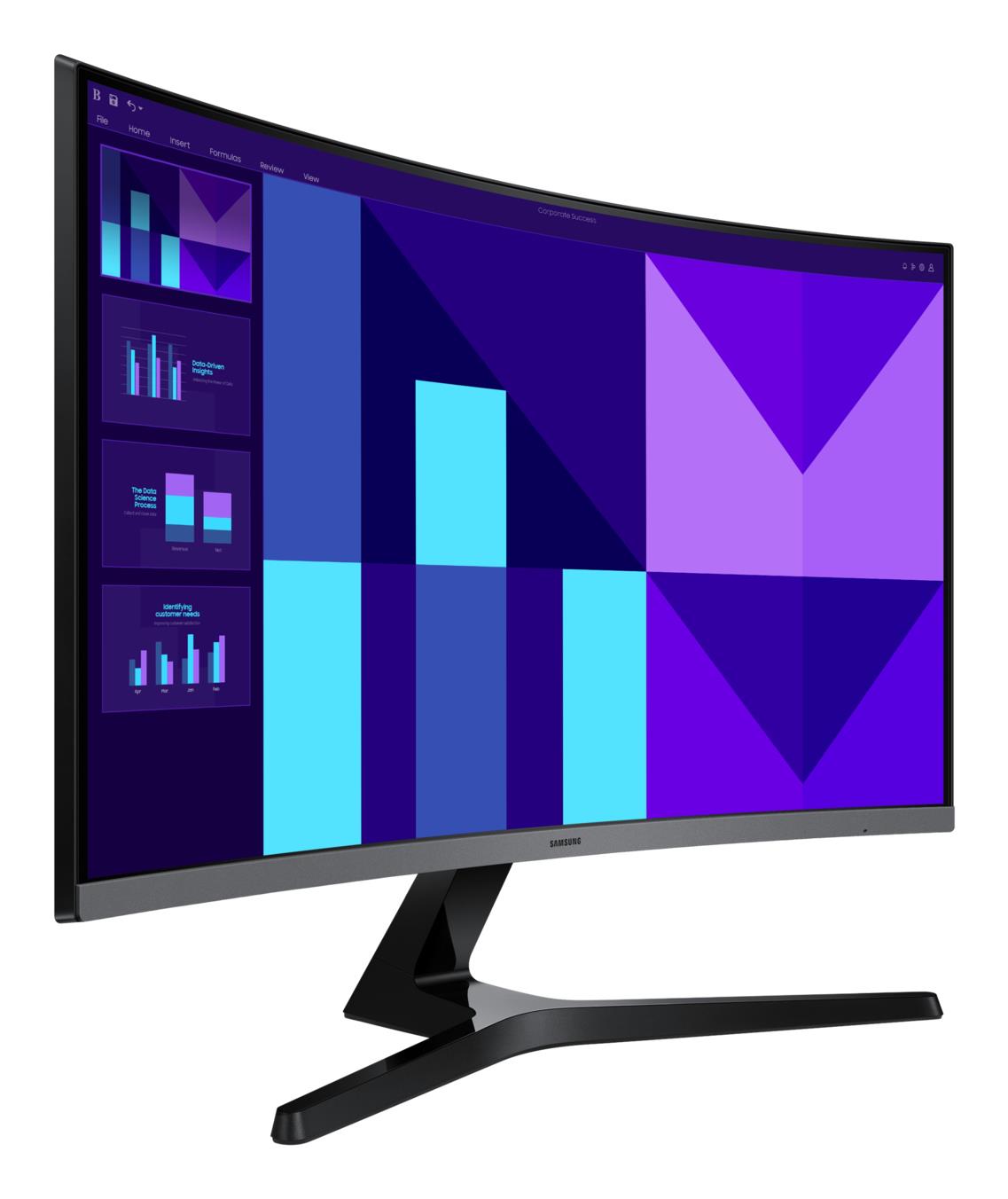 LCD Monitor SAMSUNG LS27D390GAUXEN 27 Business/Curved Tilt Matte Panel VA 1920x1080 16:9 100Hz 4 ms LS27D390GAUXEN
