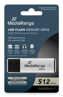 MEMORY DRIVE FLASH USB3.2/512GB MR1904 MEDIARANGE