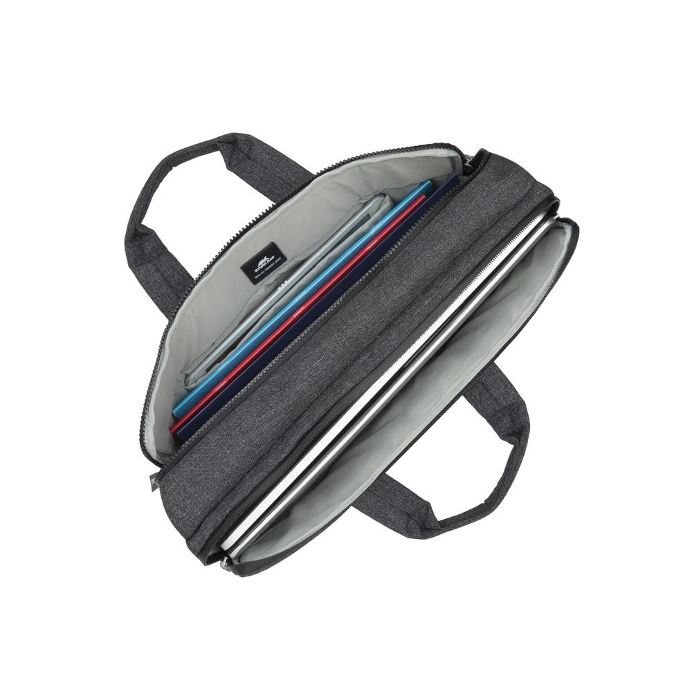 NB BACKPACK LANTAU 15.6/8831 BLACK MELANGE RIVACASE