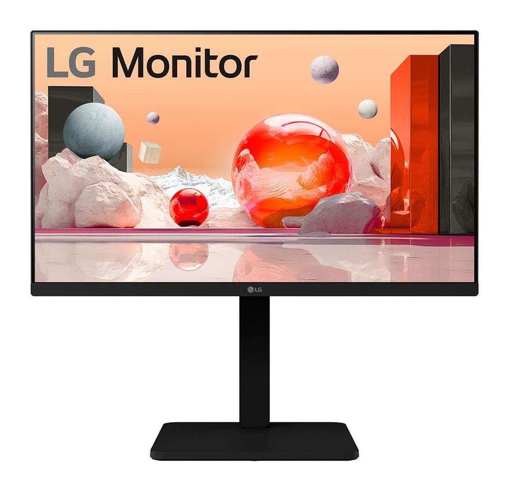 LCD Monitor LG 24BA550-B 24 Panel IPS 1920x1080 16:9 100 Hz Matte 5 ms Speakers Swivel Pivot Height adjustable Tilt Colour Black 24BA550-B
