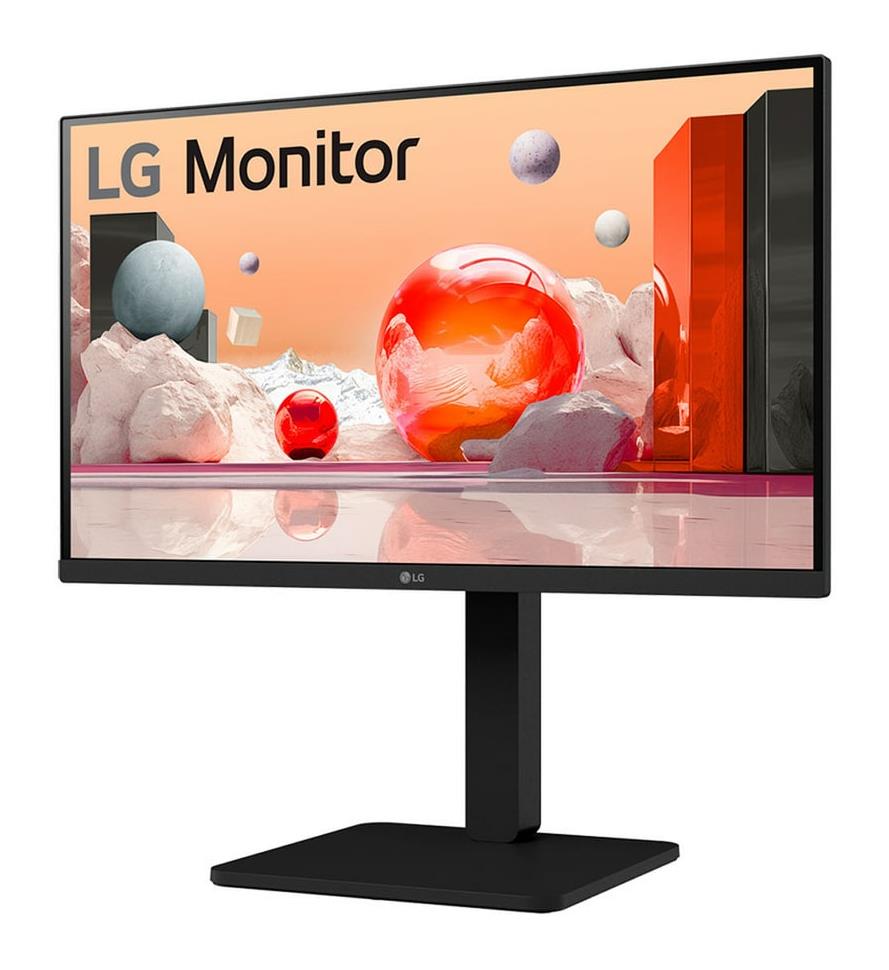 LCD Monitor LG 24BA550-B 24 Panel IPS 1920x1080 16:9 100 Hz Matte 5 ms Speakers Swivel Pivot Height adjustable Tilt Colour Black 24BA550-B