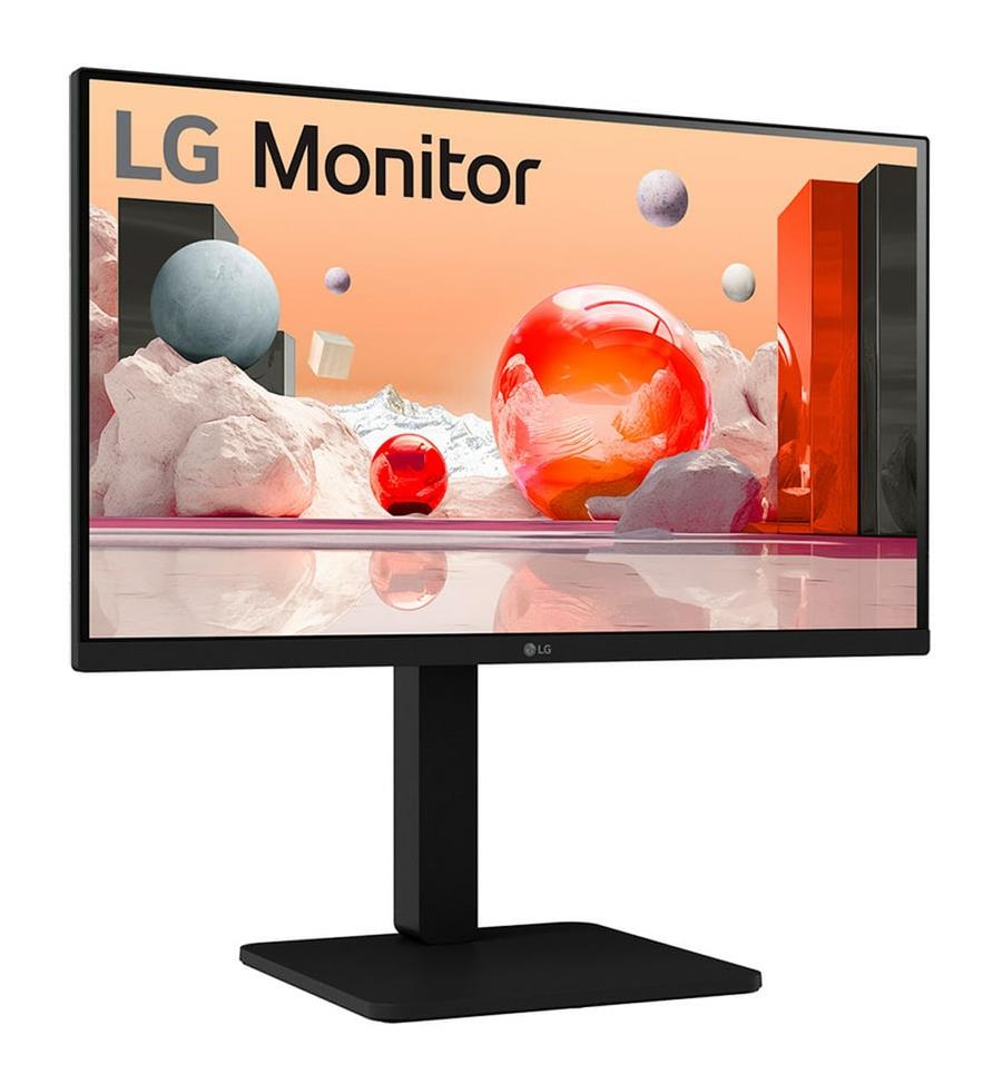 LCD Monitor LG 24BA550-B 24 Panel IPS 1920x1080 16:9 100 Hz Matte 5 ms Speakers Swivel Pivot Height adjustable Tilt Colour Black 24BA550-B