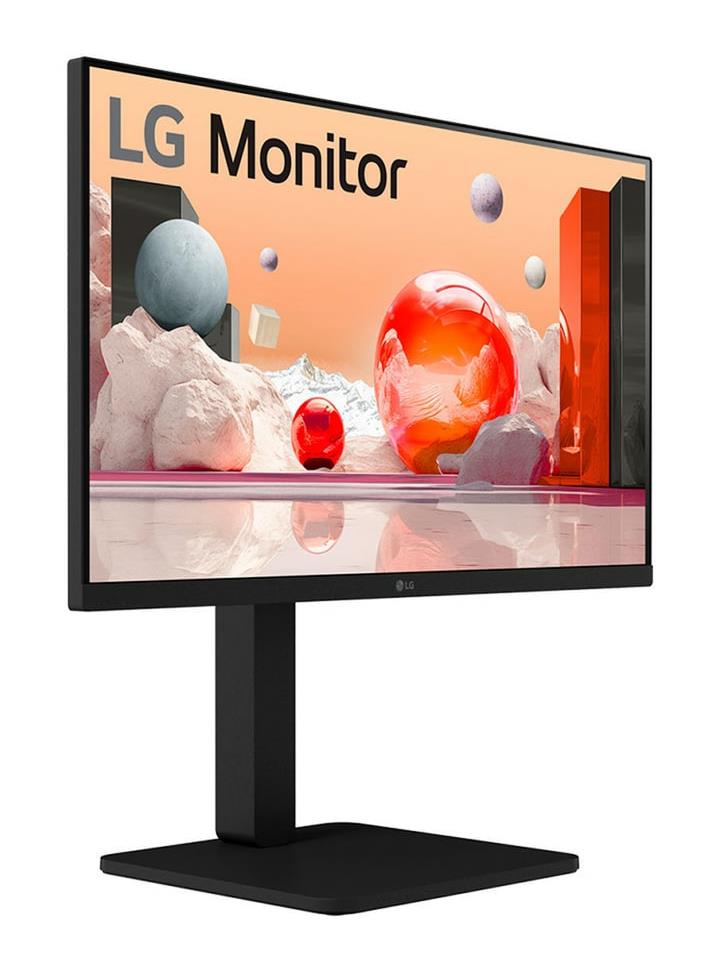 LCD Monitor LG 24BA550-B 24 Panel IPS 1920x1080 16:9 100 Hz Matte 5 ms Speakers Swivel Pivot Height adjustable Tilt Colour Black 24BA550-B